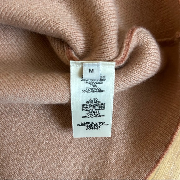 Rebecca Taylor Cashmere Blend Sweater Puff Sleeves Size Medium. NWT - Picture 11 of 12